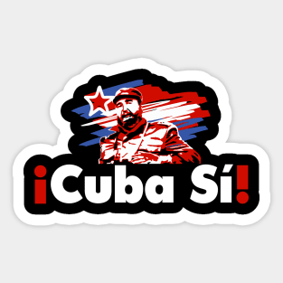 Cuba Si Sticker